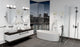 Glam Sconce, Matte Black, Triple