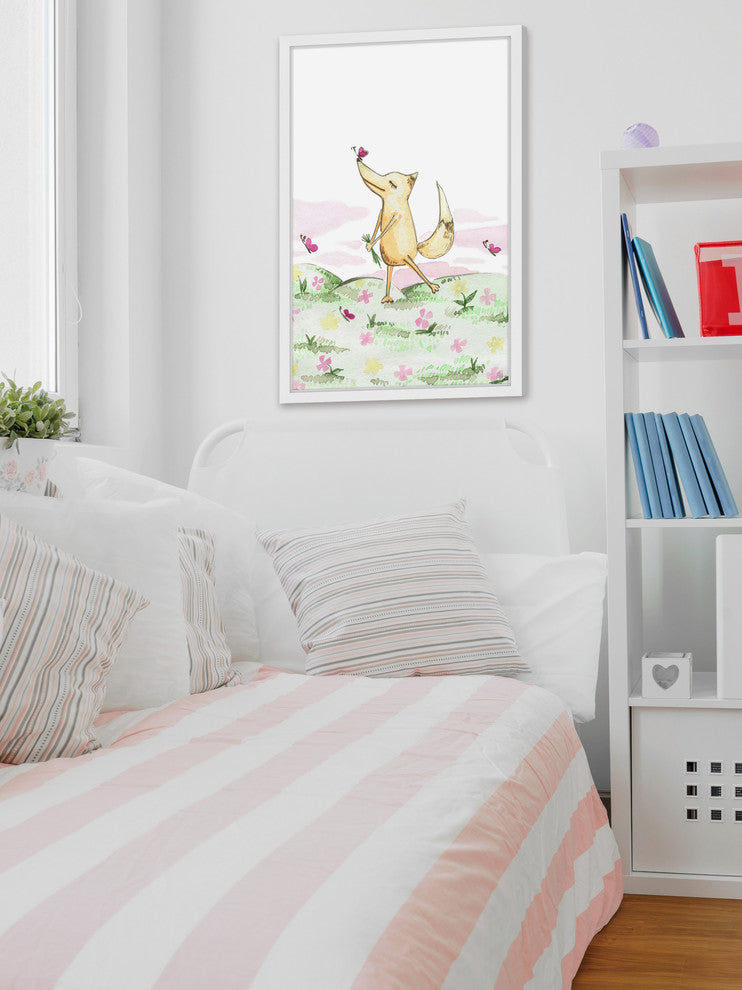 "Juliette" Framed Painting Print, 12"x18"