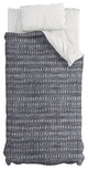 Deny Designs Holli Zollinger Bogo Denim Rain Light Bed in a Bag, Twin Xl