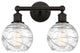 Innovations 616-2W-OB-G1213-6 2 Light Bath Vanity Light, Oil Rubbed Bronze