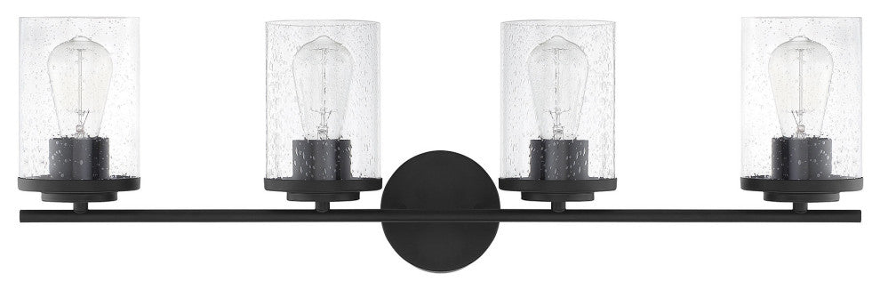 Marshall 4-Light Bath, Matte Black