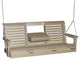 Poly Plain Porch Swing, Weatherwood, 5 Foot