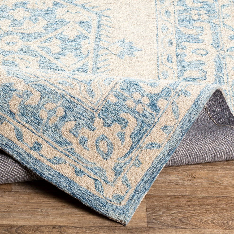 Surya Granada GND-2306 Traditional Area Rug, 4' x 6' Rectangle