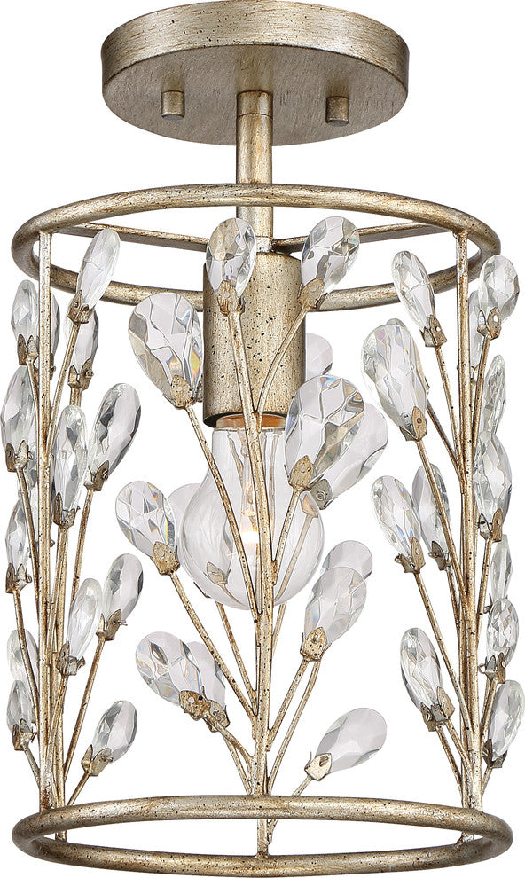 Quoizel MDL1508VG One Light Mini Pendant Meadow Lane Vintage Gold