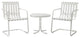 Gracie 3-Piece Metal Outdoor Conversation Seating Set