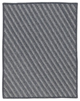 Colonial Mills Blue Hill BI41 Charcoal Contemporary Area Rug, Rectangular 9'x12'