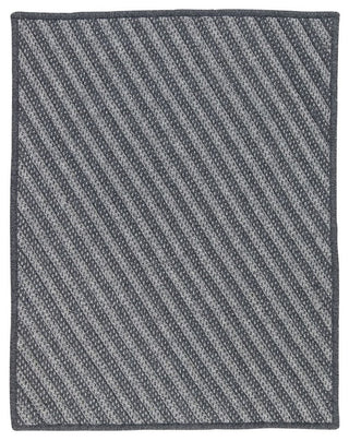 Colonial Mills Blue Hill BI41 Charcoal Contemporary Area Rug, Rectangular 9'x12'