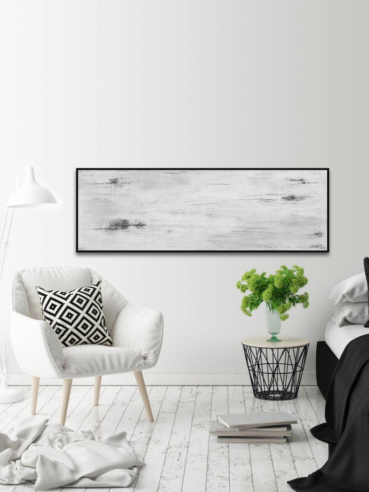 "Learn the Truth" Floater Framed Painting Print on Canvas, 45x15