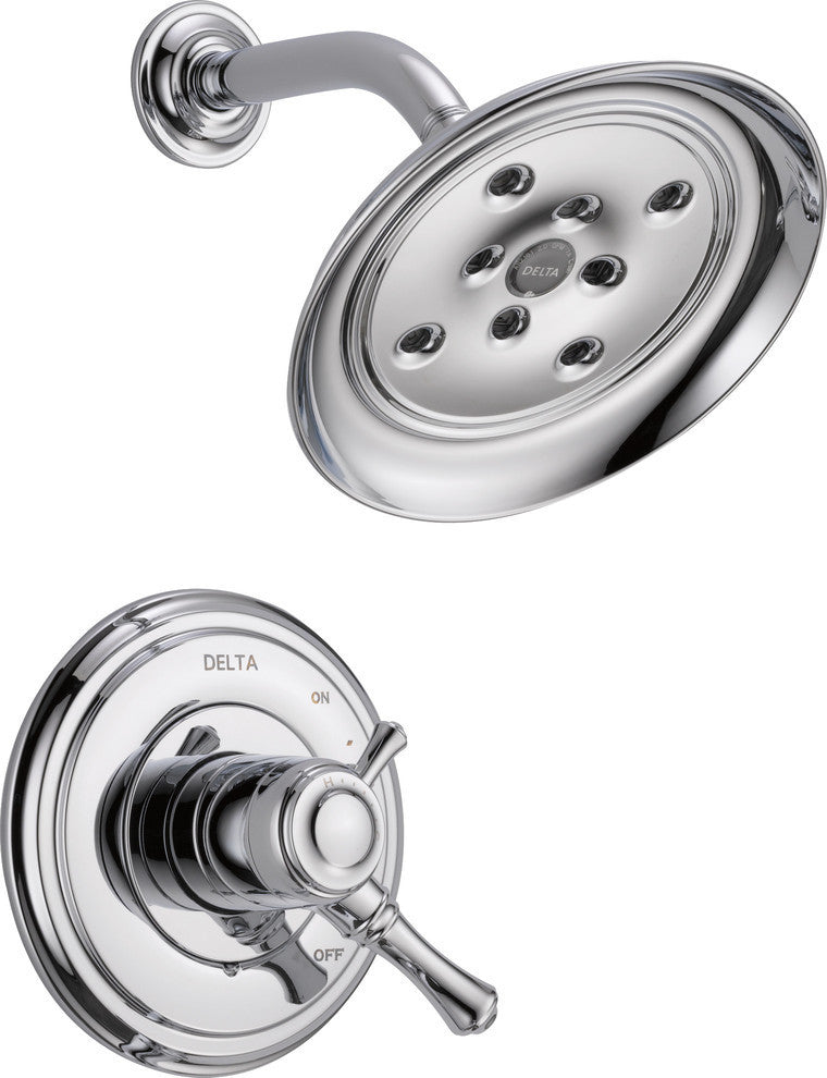 Delta Cassidy Monitor 17 Series H2Okinetic Shower Trim, Chrome, T17297