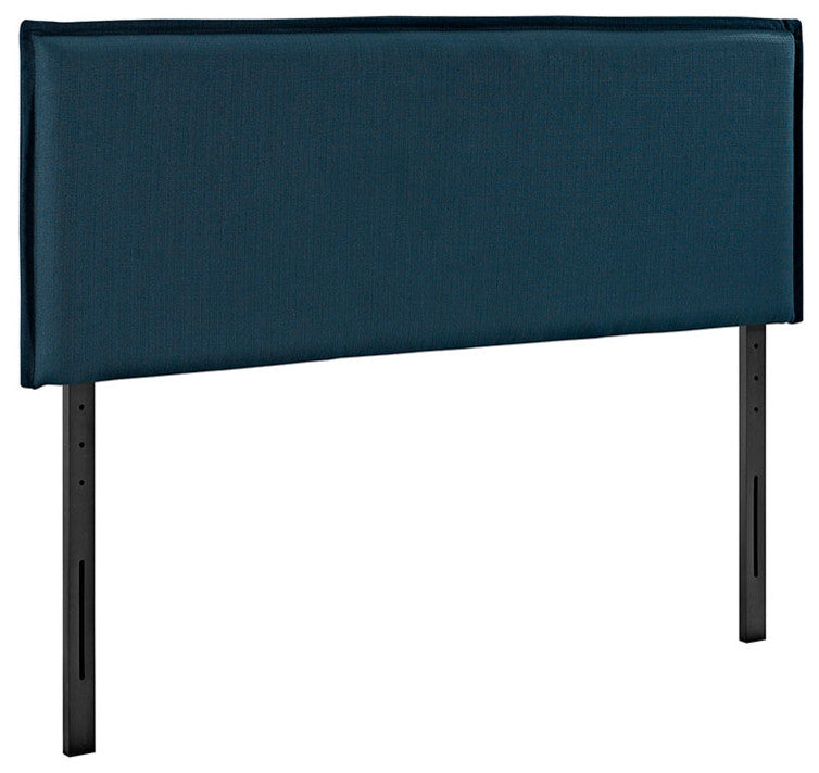 Camille King Upholstered Fabric Headboard