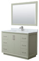 Wyndham WCF414148SLGCMUNSM46 Strada 48" Single Bathroom Vanity in Light Green