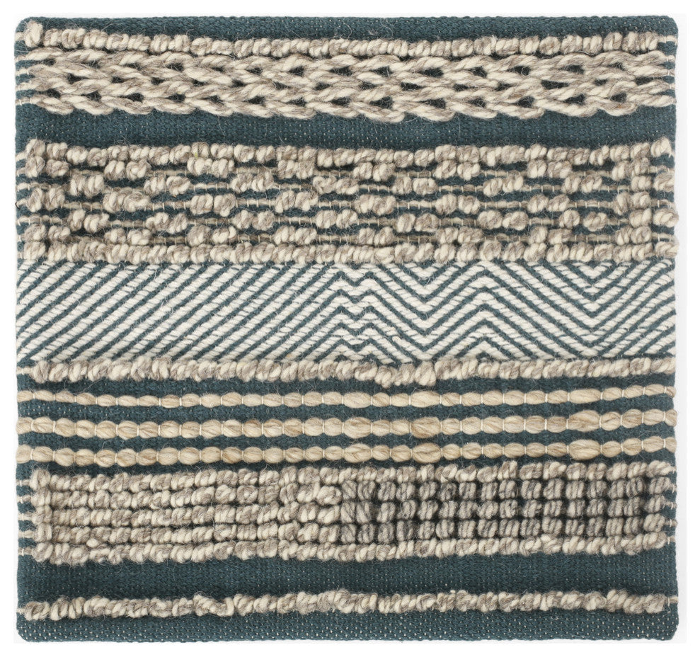 Anton Hand-Loomed Boho Pillow Cover, Single