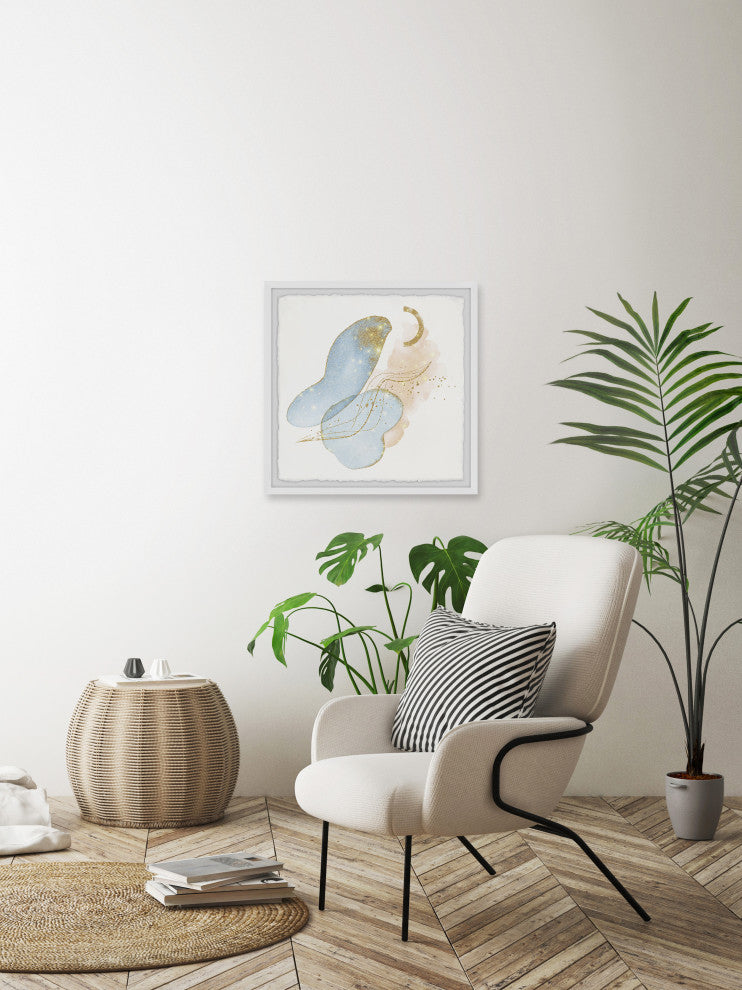 "Stunning Balance" Framed Painting Print, 18x18