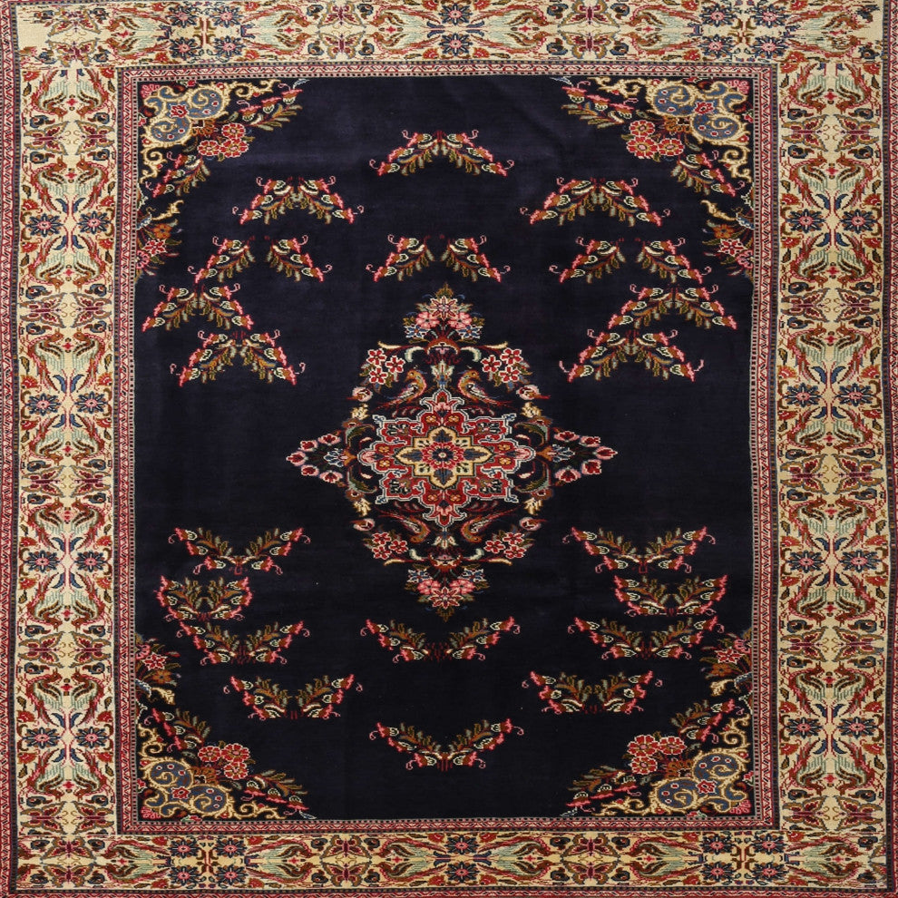 Ahgly Company Indoor Square Traditional Area Rugs, 4' Square