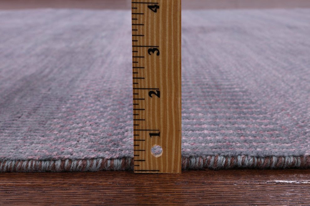 Savannah Grass Wool and Silk Hand Knotted Rug 6' 1" X 9' 4" Q11399