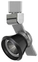 12W LED Track Fixture, Cone Black
