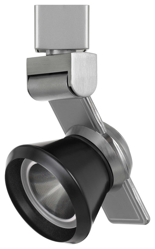 12W LED Track Fixture, Cone Black