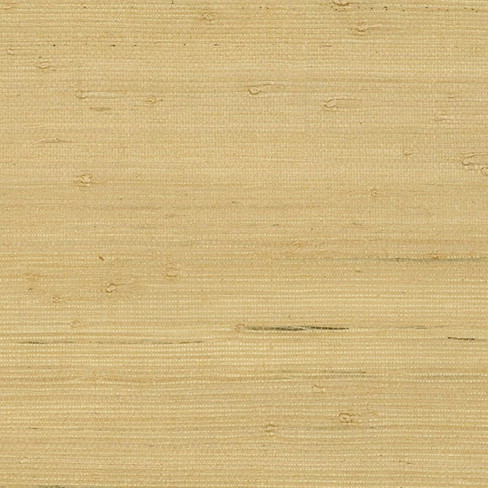 Decorator, Grasscloth Texture Wallpaper Beige Roll