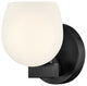 Hinkley Mae Small Single Light Sconce, Black