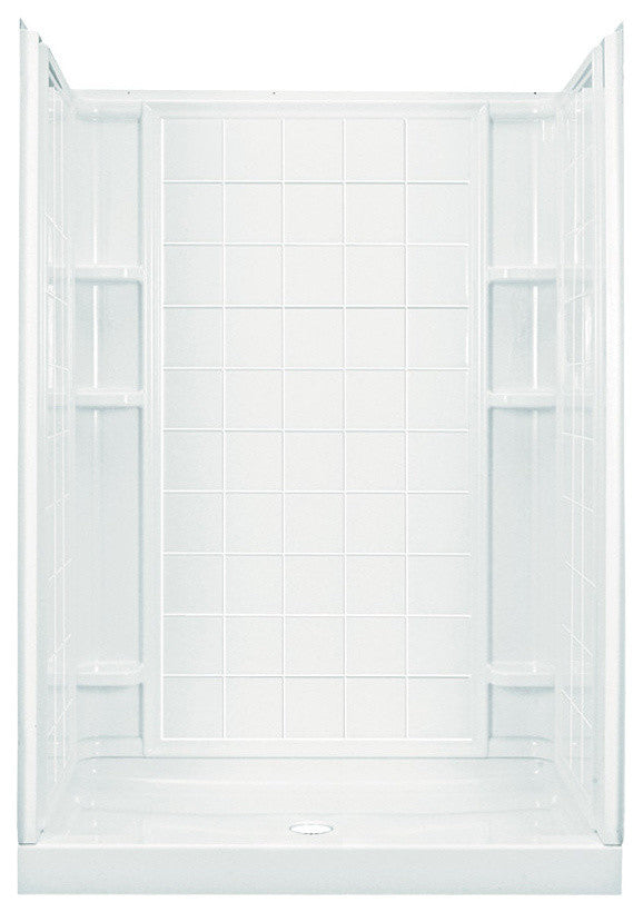 Sterling  Ensemble 75.75"x34"x60" Vikrell Alcove Shower Kit