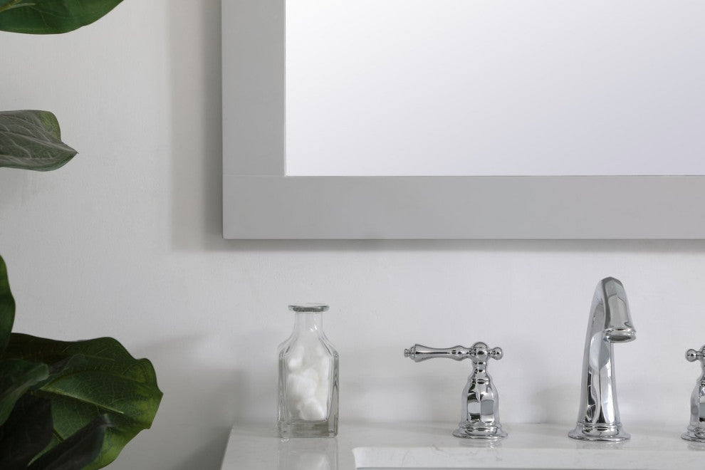 Anderson Rectangle Vanity Mirror 60", Gray