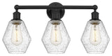 Innovations 616-3W-BK-G654-6 Cindyrella 3 Light Bath Vanity Light, Matte Black