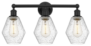 Innovations 616-3W-BK-G654-6 Cindyrella 3 Light Bath Vanity Light, Matte Black