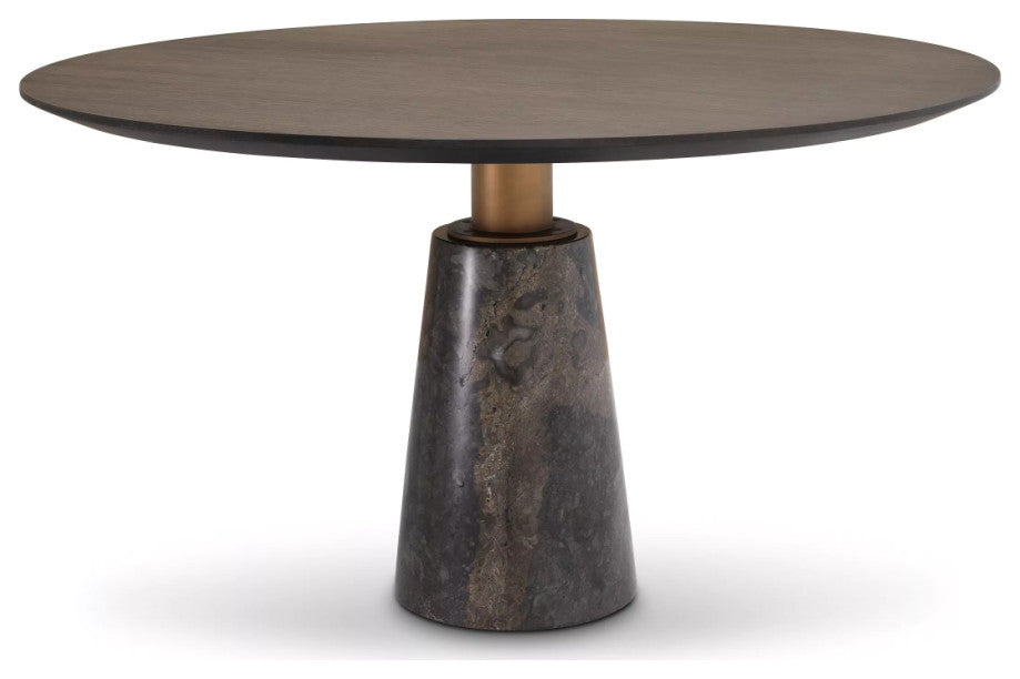 Gray Marble Dining Table | Eichholtz Genova