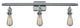 3-Light Dimmable LED Bare Bulb 26" Bath Fixture, Polished Chrome