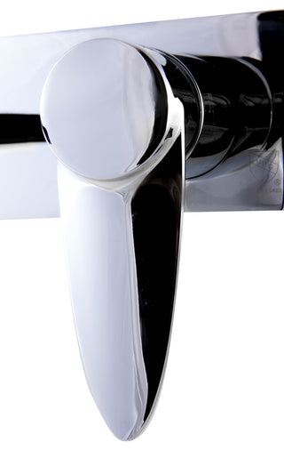 AB1772-PC Polished Chrome Wall Mounted Modern Bathroom Faucet
