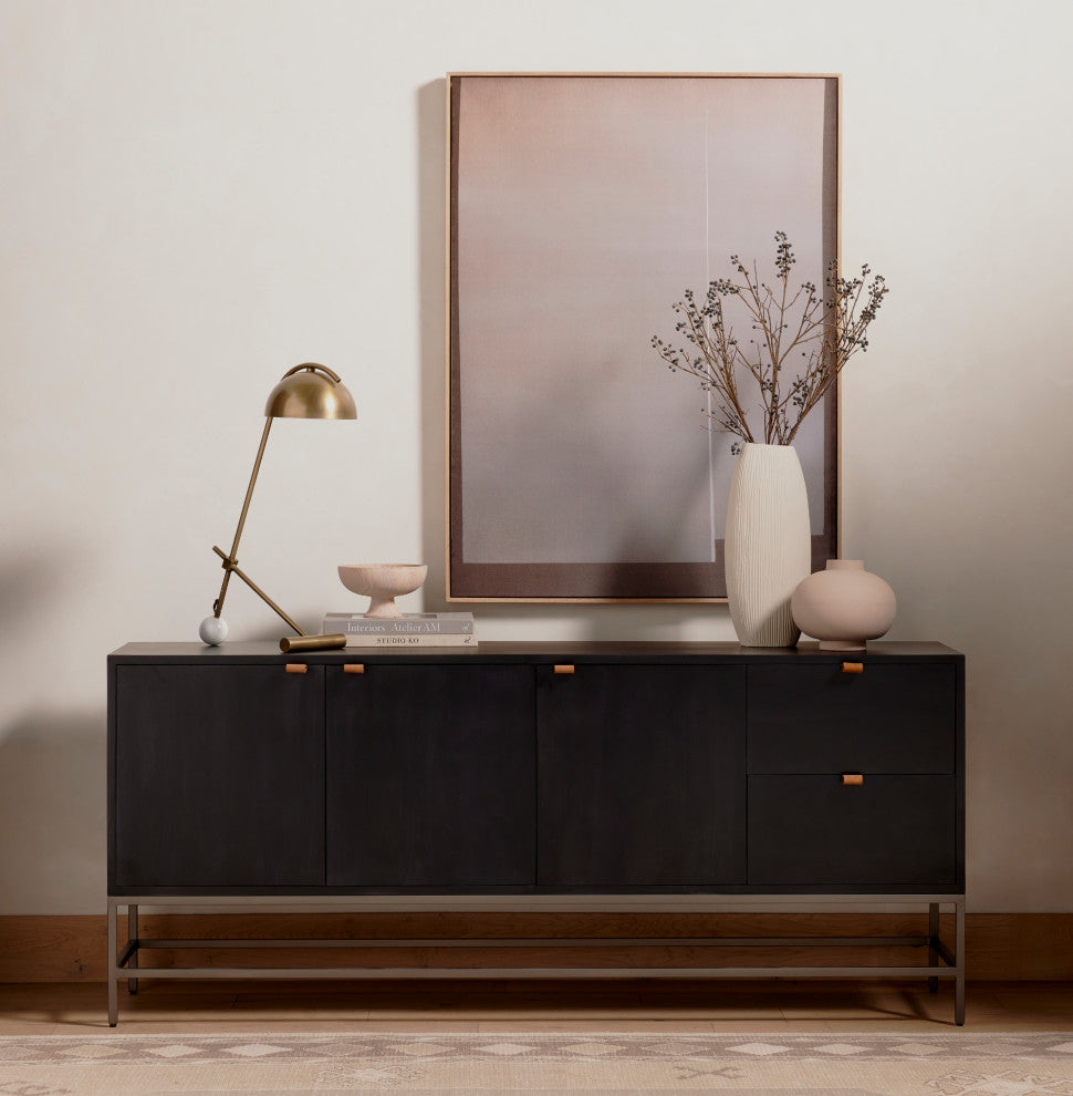 Trey Sideboard-Black Wash Poplar