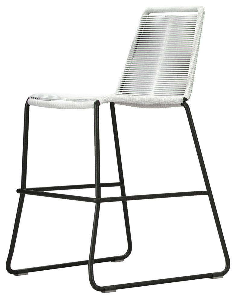 Barclay Counter Stool, White Cord