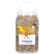 1/4" Reflective Tempered Fire Glass, Sunstorm Gold, 10 Pound Jar