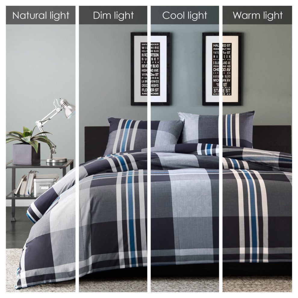 INK+IVY Yarn Dyed Duvet Mini Set, King