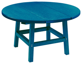 Captiva Casual 32" Round Table Top with 17" Legs, Pacific Blue