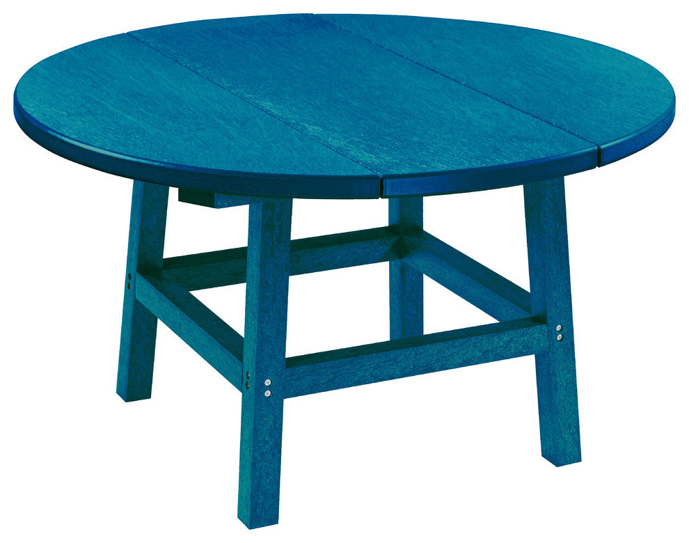 Captiva Casual 32" Round Table Top with 17" Legs, Pacific Blue