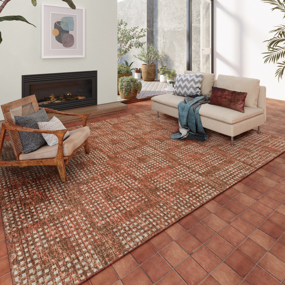 Dalyn Delano DA1 Paprika 5'x7'6" Rug