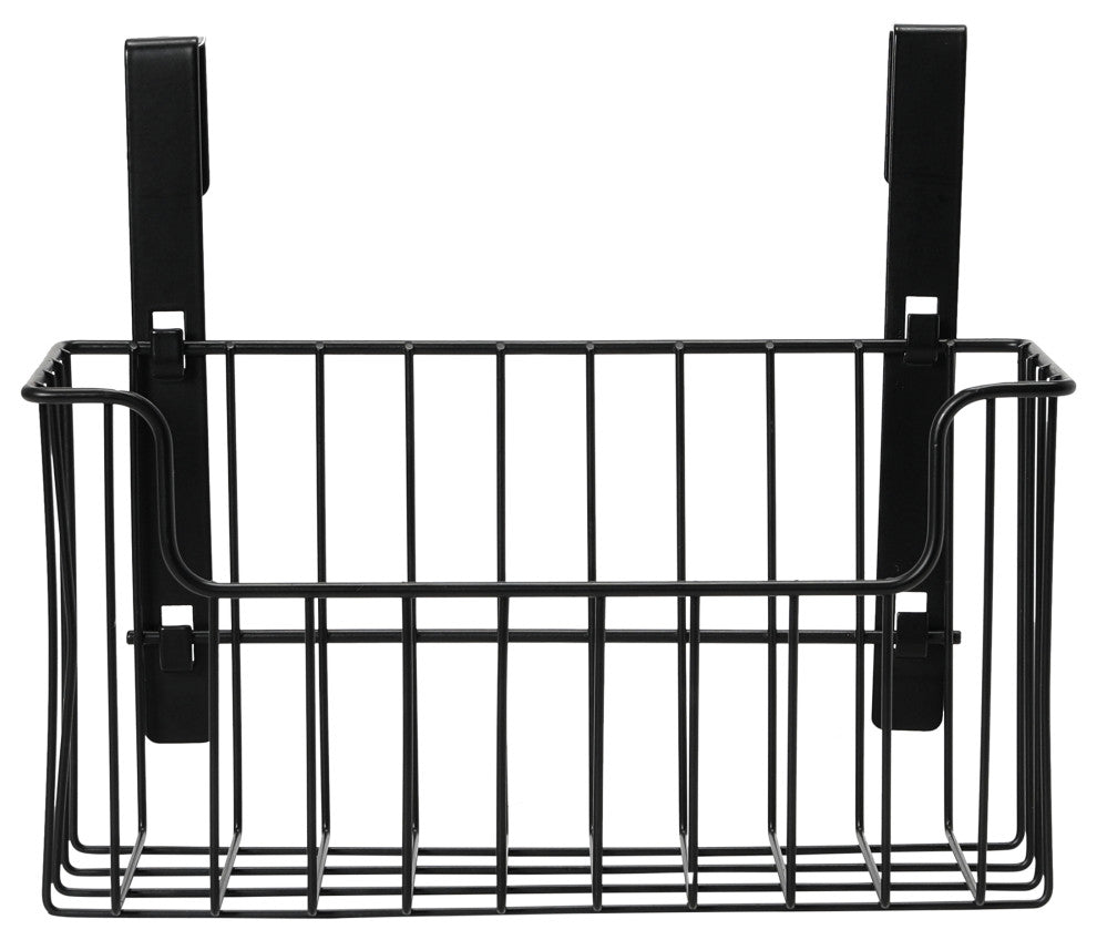 Over the Door Cut Out Metal Basket