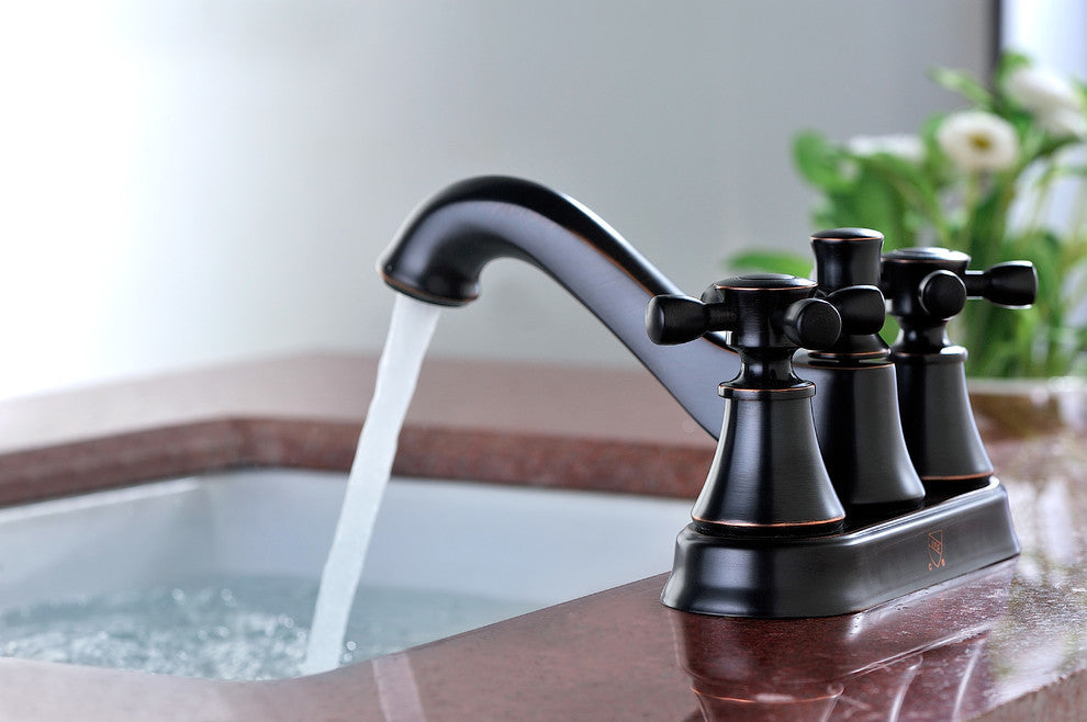 Major Series 2-Handle Bathroom Sink Faucet in Oil Rubbed Bronze