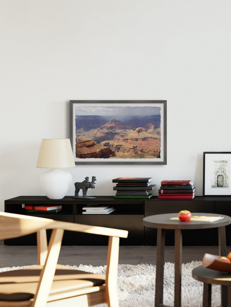 "Spectacular Canyons" Framed Painting Print, 24x16