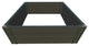 Weathered Wood Raised Garden Bed 4'x4'x16.5", 2" Profile