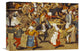 "The Indoor Wedding Dance" Canvas Giclee by Pieter Bruegel the Elder, 16"x11"