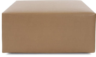 Avanti Apple Red Faux Leather Ottoman