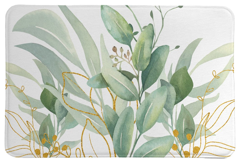 Laural Home Green Gables Memory Foam Rug