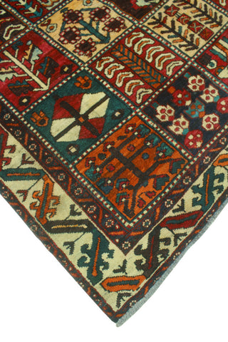 Fine Vintage Distressed Danush Red/Ivory Rug, 6'9 x 9'6