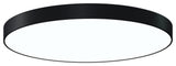 Sonneman 3748-30-30 Pi 30"W LED Flush Mount Drum Ceiling Fixture - Satin Black