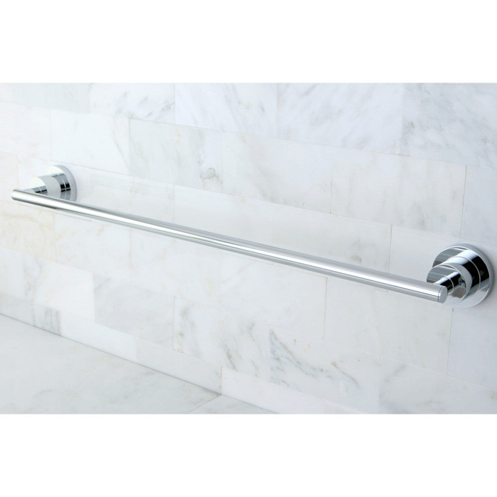 Kingston Brass 24" Towel Bar, Polished Chrome