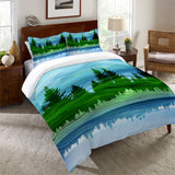 Scenic Forest Twin Comforter