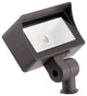 LED Integrated Wash Textured Architectural Bronze Mini VLO Flood 2700K