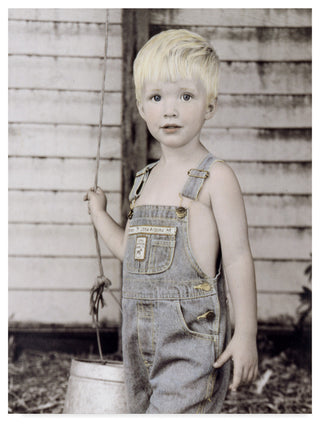 Sharon Forbes 'Little Boy Blue' Canvas Art, 19"x14"